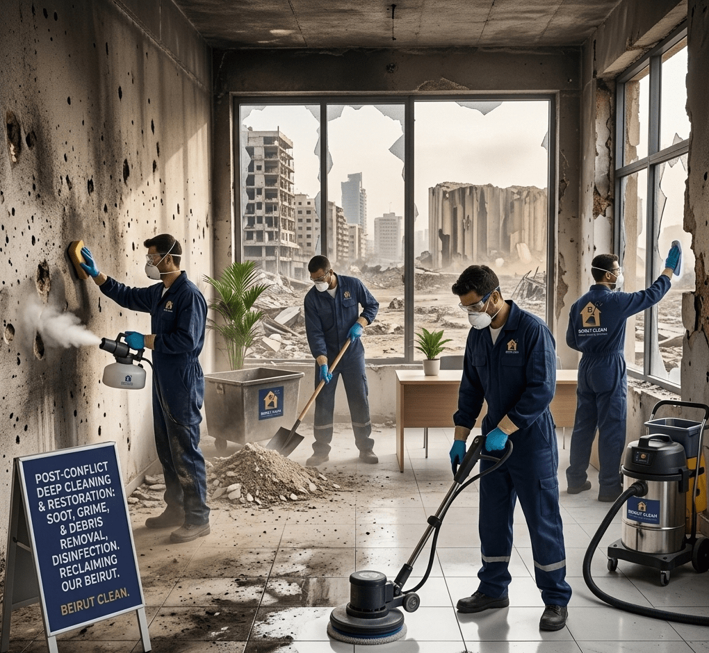 Deep Cleaning Services in Beirut: What They Include and Why Beirut Clean Is the Trusted Choice